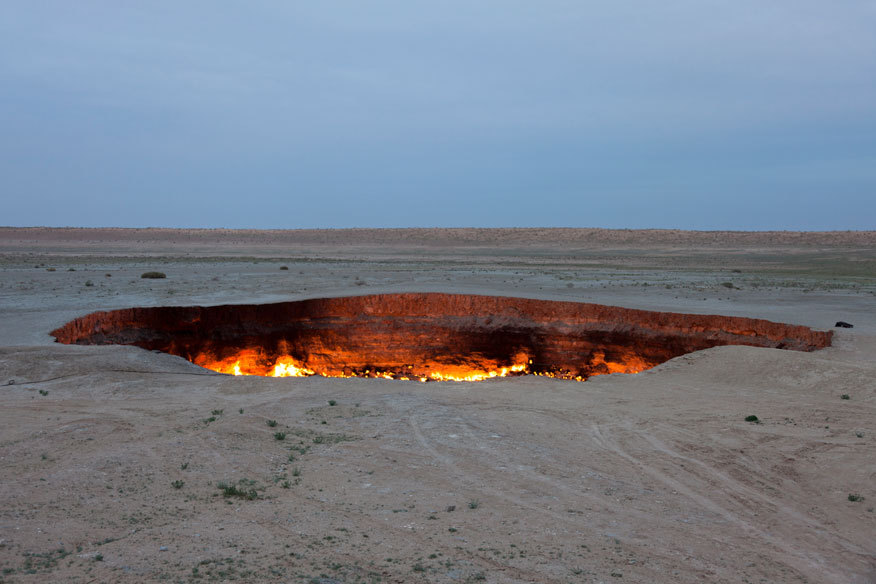 Das Tor zur Hölle" in Turkmenistan, Foto: Getty Images