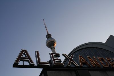 Berlin Fernsehturm Alexanderplatz