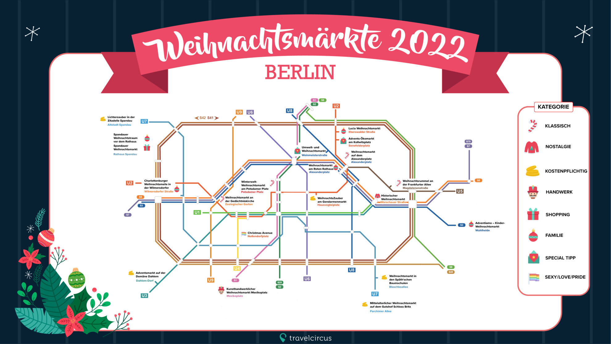 Weihnachstmarkt-Fahrplan Berlin