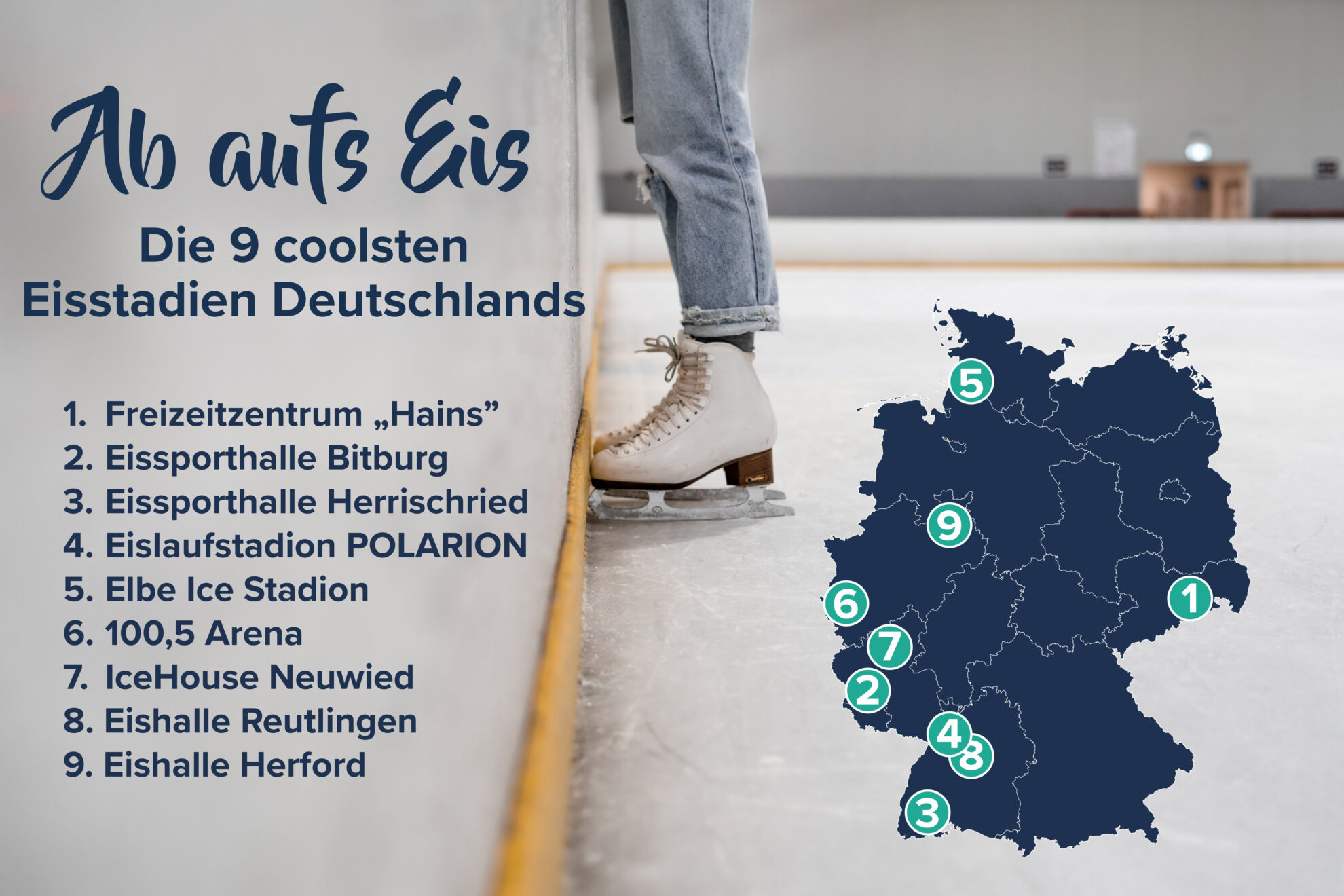 Top 9 Eisstadien Deutschlands