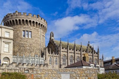 Dublin Castle und ihr mächtiger Turm