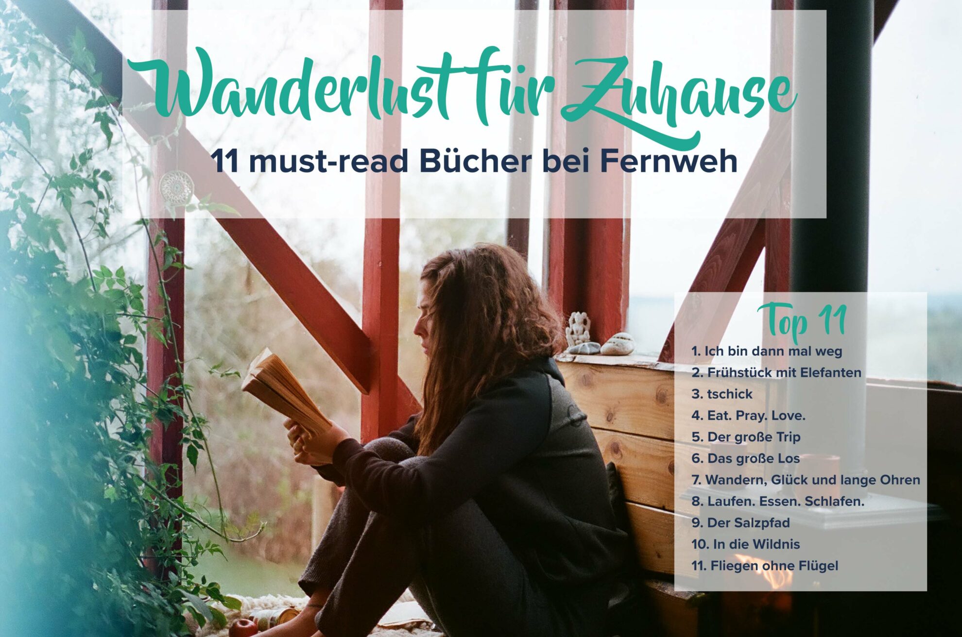 11 must-read Bücher bei Fernweh