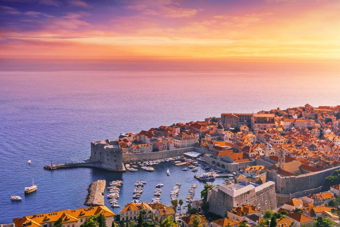 Dubrovnik bei Sonnenuntergang