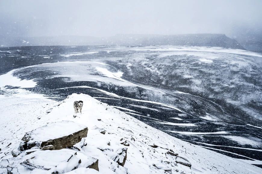 Longyearbyen. Orte mit Schneegarantie.