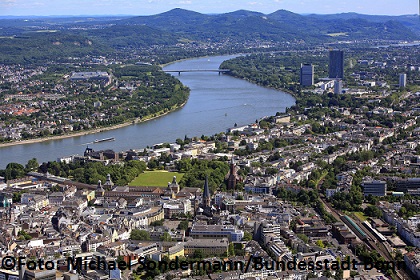 Luftaufnahme Stadt Bonn