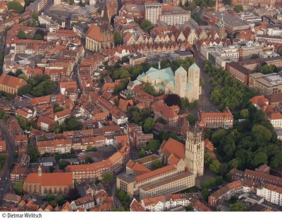 Luftbild Innenstadt Münster
