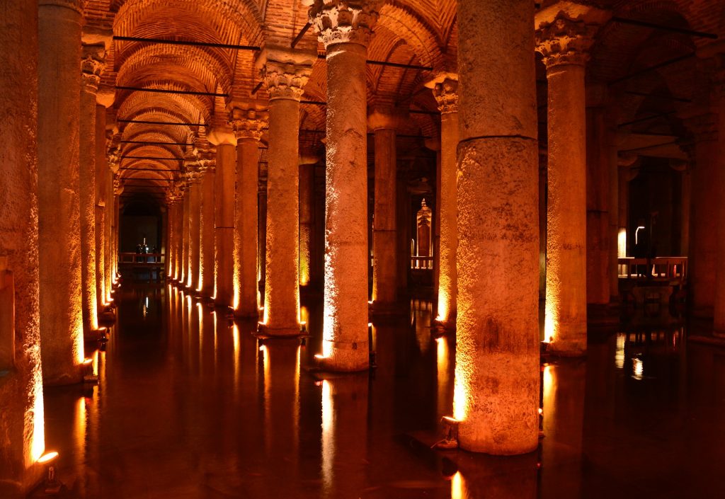 Sehenswürdigkeiten Istanbul. Cisterna Basilica.