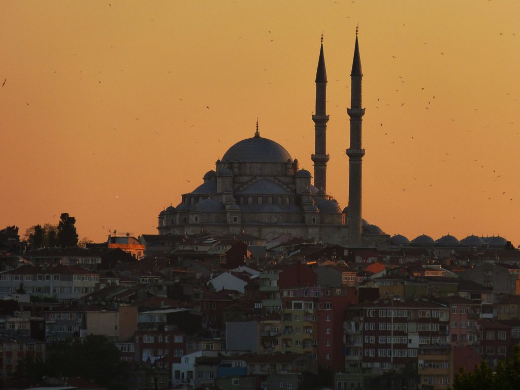 Sehenswürdigkeiten Istanbul. Süleymaiye Moschee.